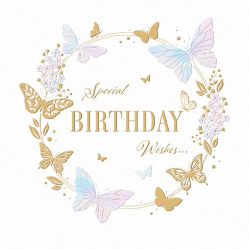 Picture of HAPPY BIRTHDAY CARD BUTTERFLIES